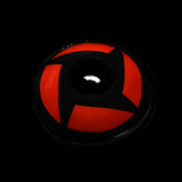 Lentes de contacto de color rojo con prescripción de Naruto Uchiha Shisui Shalingan para cosplay